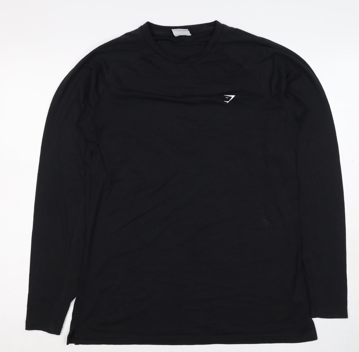 Gymshark Men’s Black M Athletic Long Sleeve Crew Neck T-Shirt