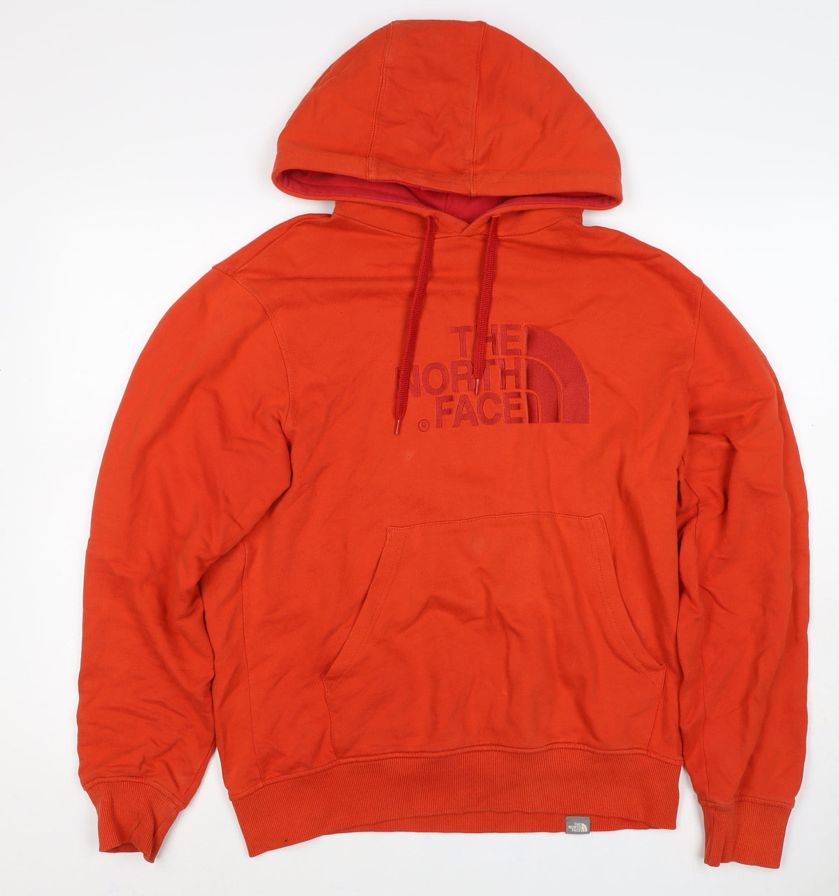 The North Face Men’s Orange M Pullover Logo Hoodie