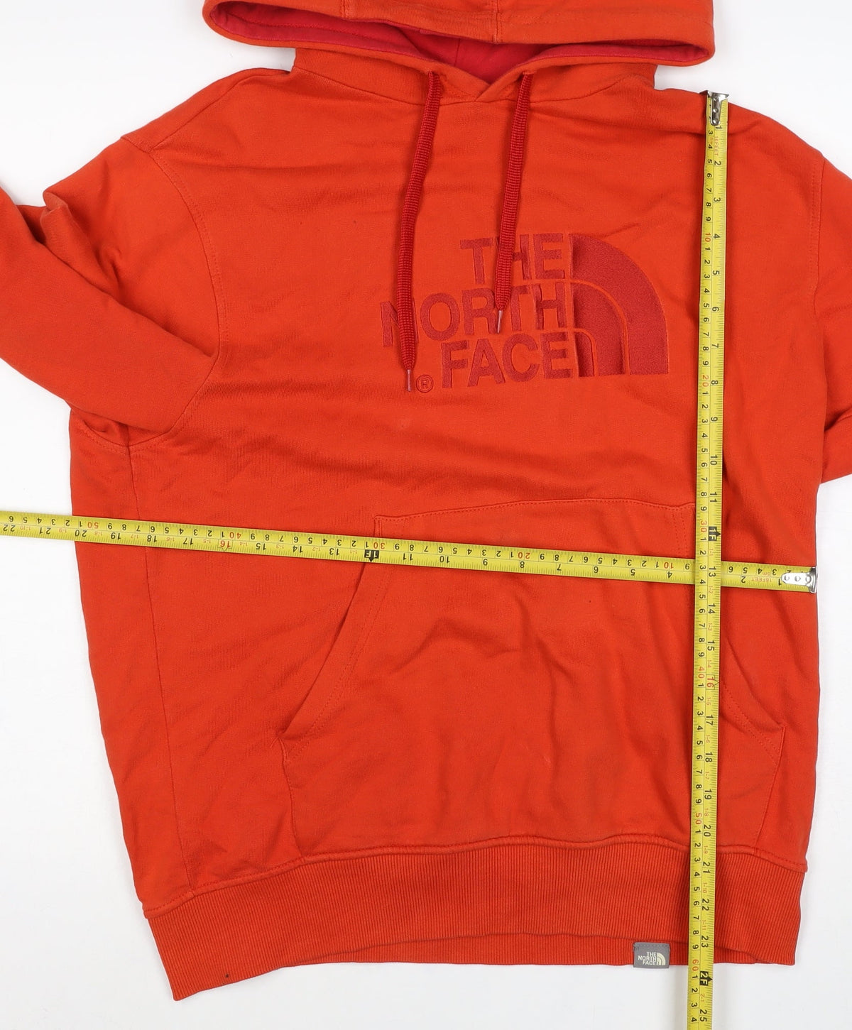 The North Face Men’s Orange M Pullover Logo Hoodie
