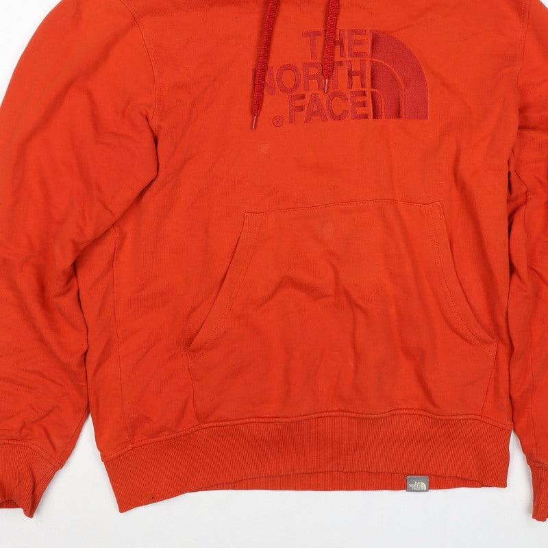 The North Face Men’s Orange M Pullover Logo Hoodie