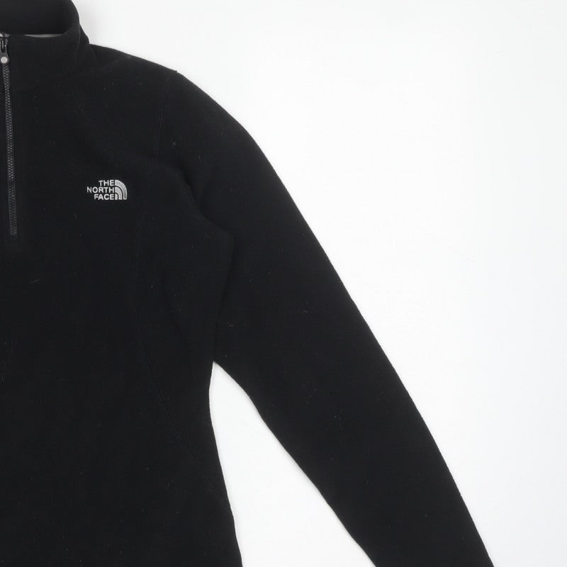 The North Face Women’s Black S Fleece 1/2 Zip Pullover Sweatshirt