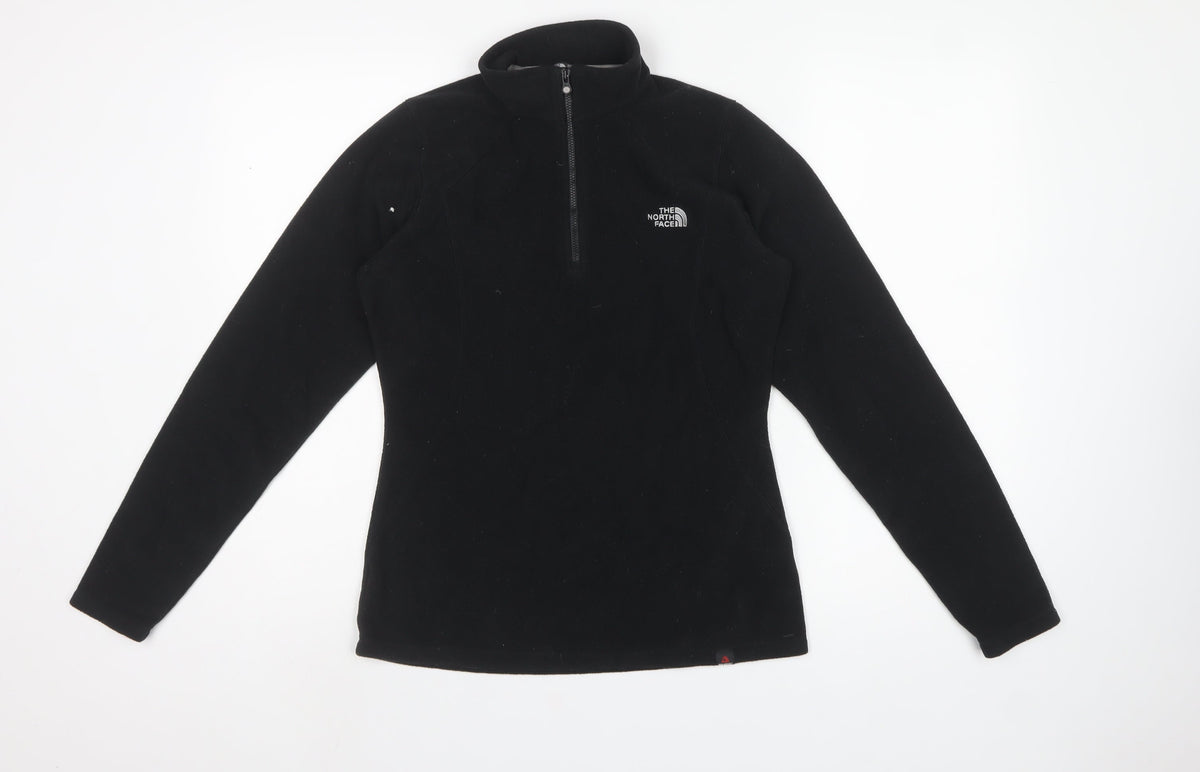 The North Face Women’s Black S Fleece 1/2 Zip Pullover Sweatshirt