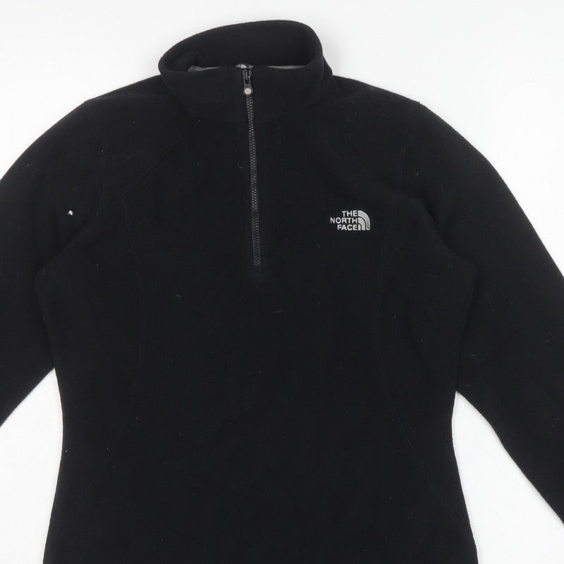 The North Face Women’s Black S Fleece 1/2 Zip Pullover Sweatshirt
