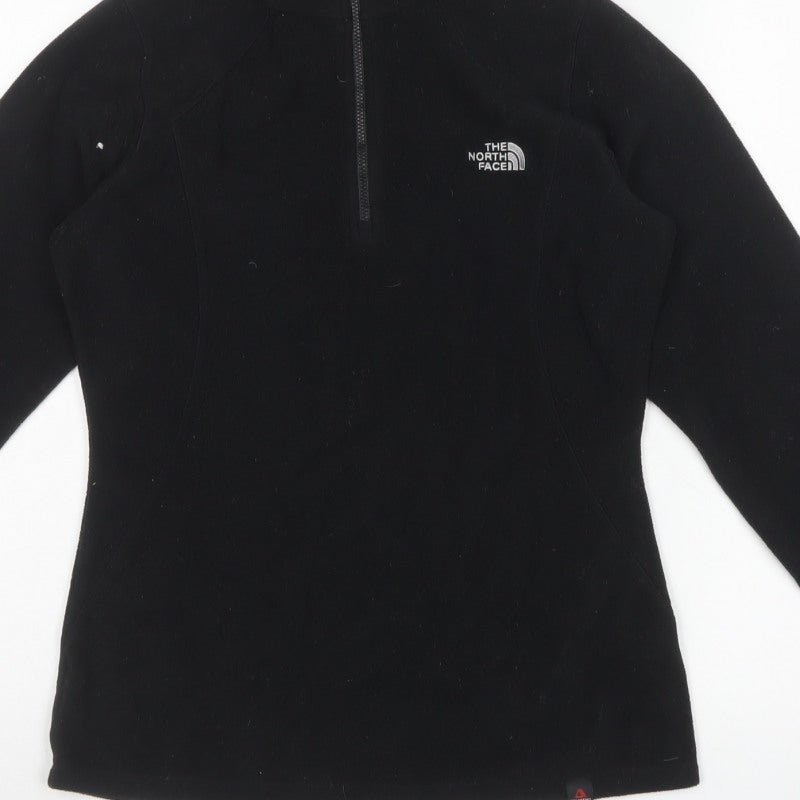 The North Face Women’s Black S Fleece 1/2 Zip Pullover Sweatshirt