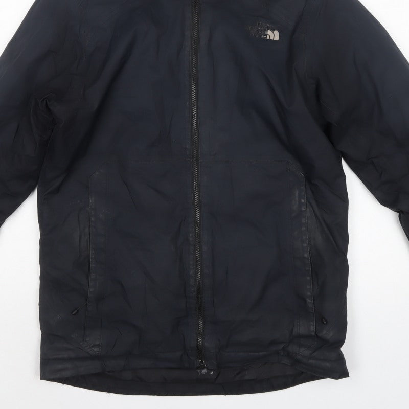 The North Face Men’s Black S Hooded Insulated Parka Jacket