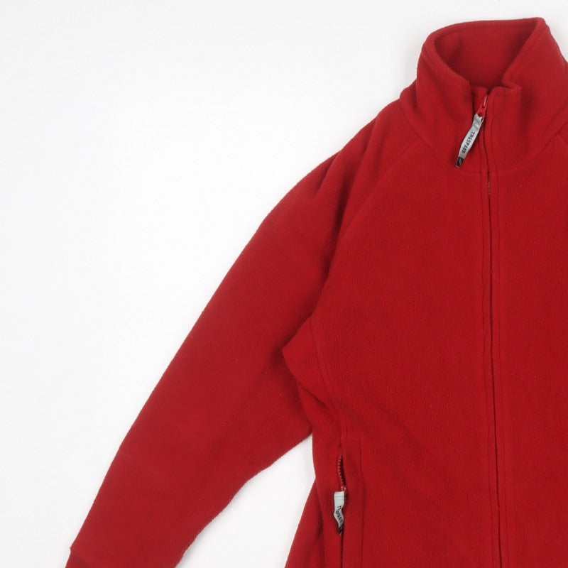 Trespass Women’s Red XS Fleece Full Zip Outdoor Jacket