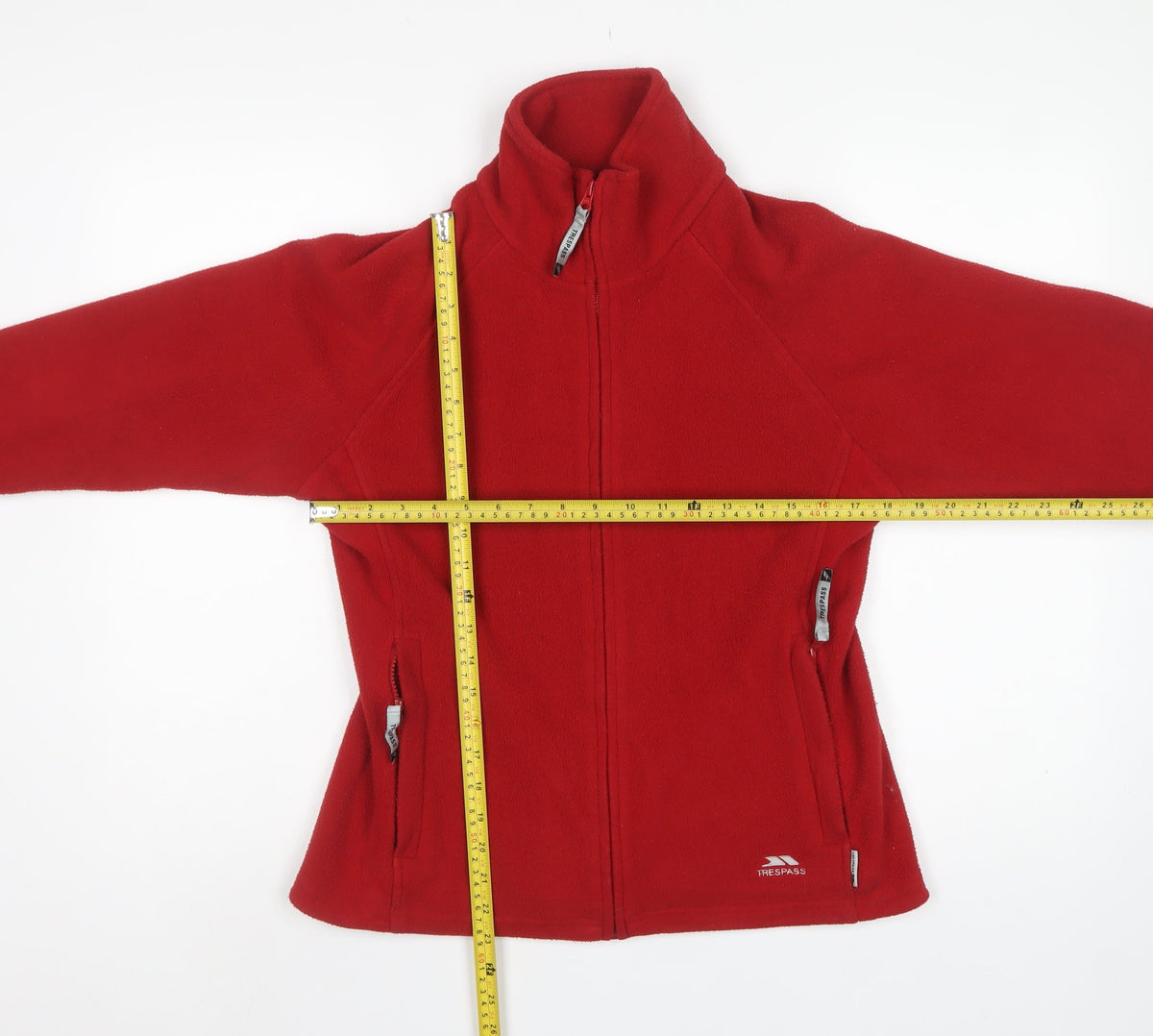 Trespass Women’s Red XS Fleece Full Zip Outdoor Jacket