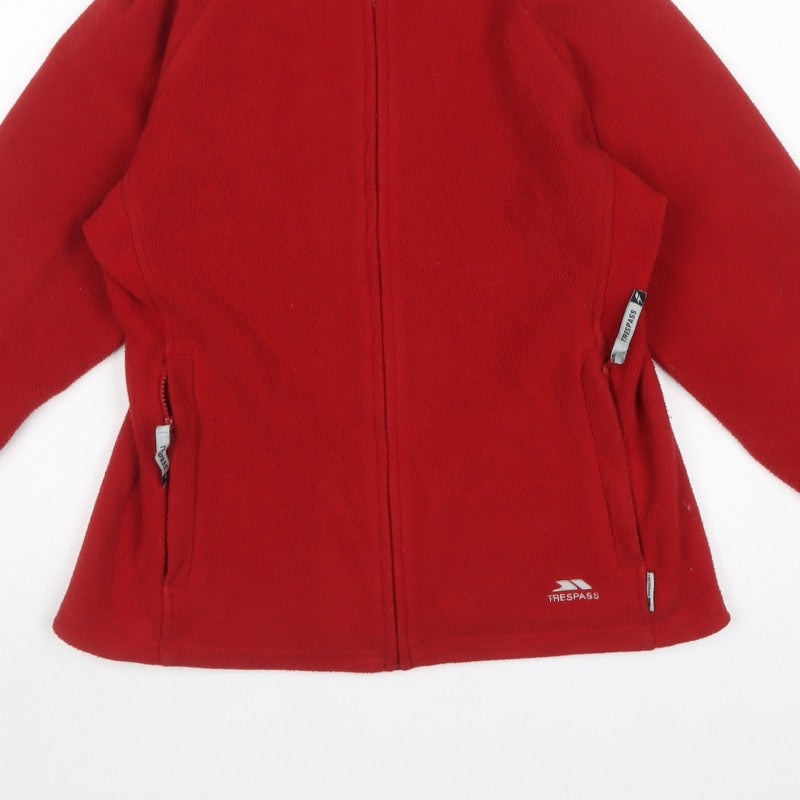 Trespass Women’s Red XS Fleece Full Zip Outdoor Jacket
