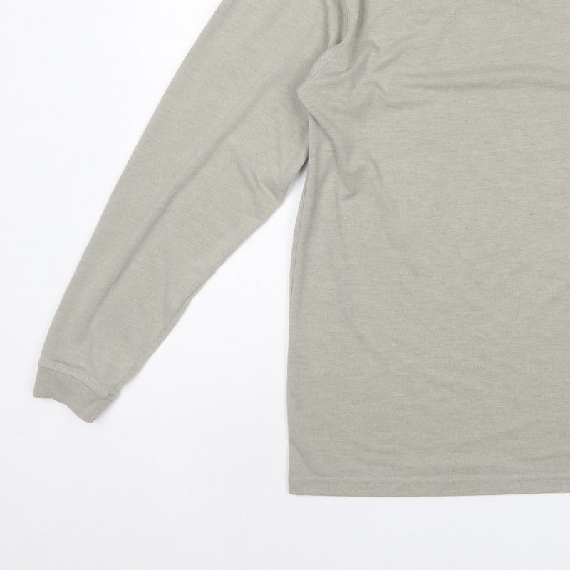 Rohan Men’s Grey M Long Sleeve Crew Neck Logo T-Shirt