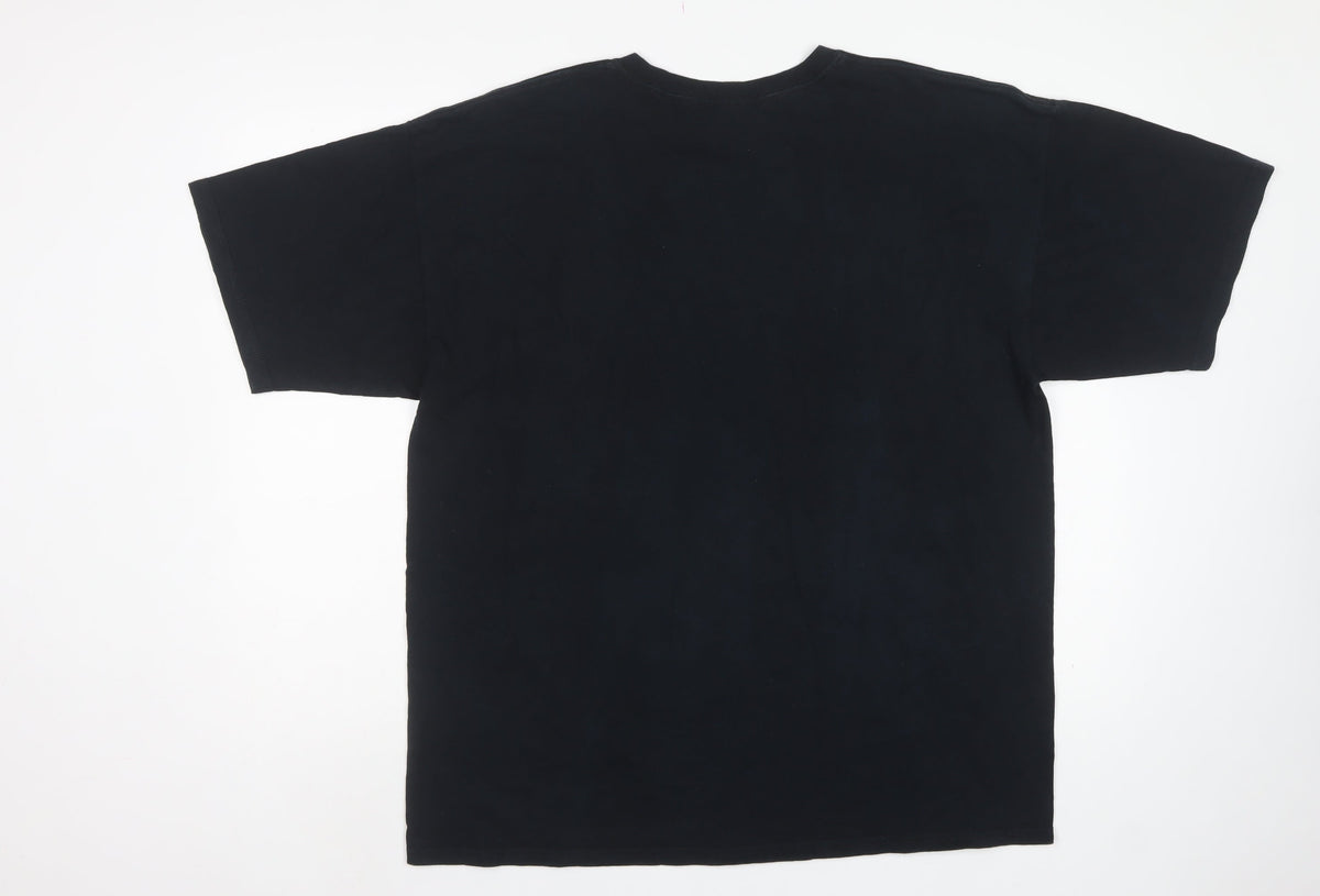 Classic MCFC Men’s Black XL Local Tourist Graphic Print T-Shirt