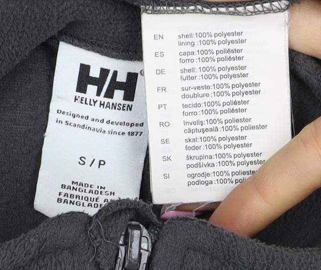 Helly Hansen Men Black Small Fleece Full Zip Outdoor Jacket
