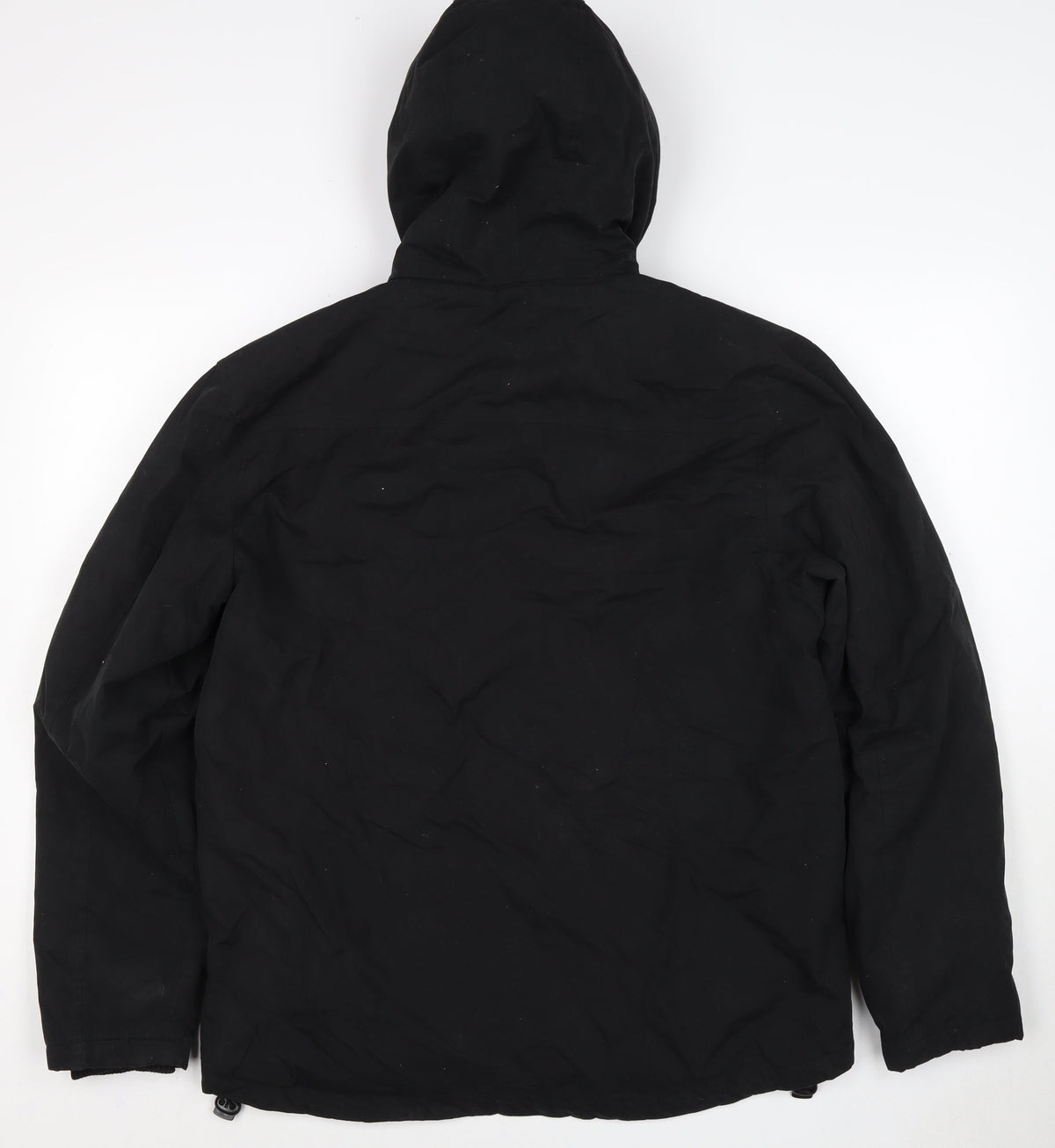 Cherokee Men’s Black M Hooded Full Zip Lined Jacket