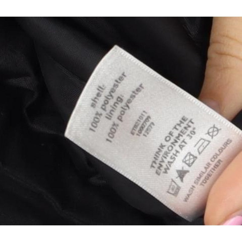 Cherokee Men’s Black M Hooded Full Zip Lined Jacket