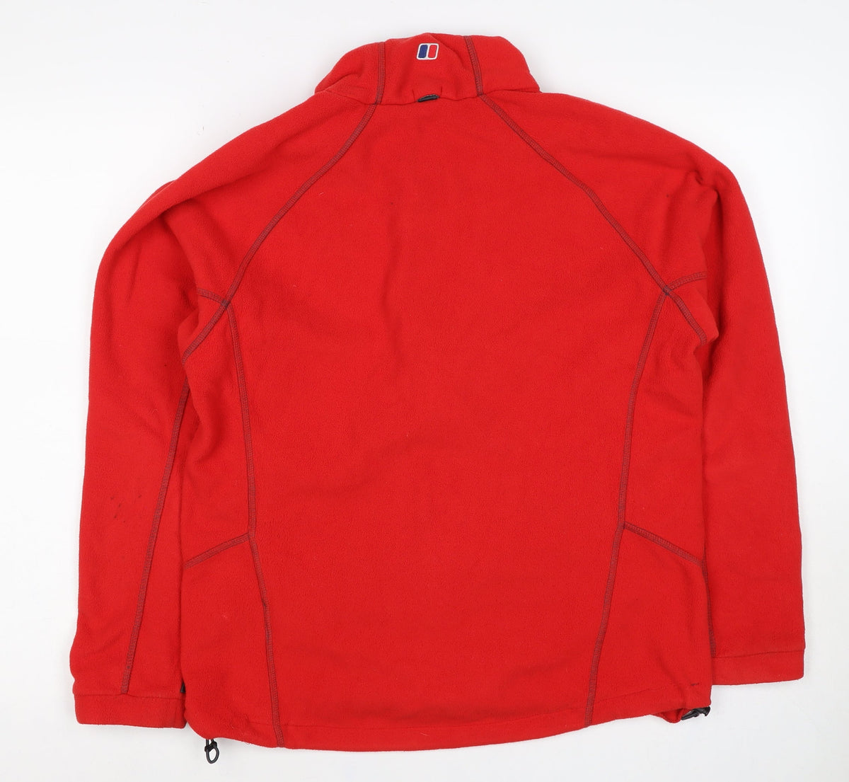 Berghaus Women Red S Full Zip Fleece Jacket Outdoor Pockets