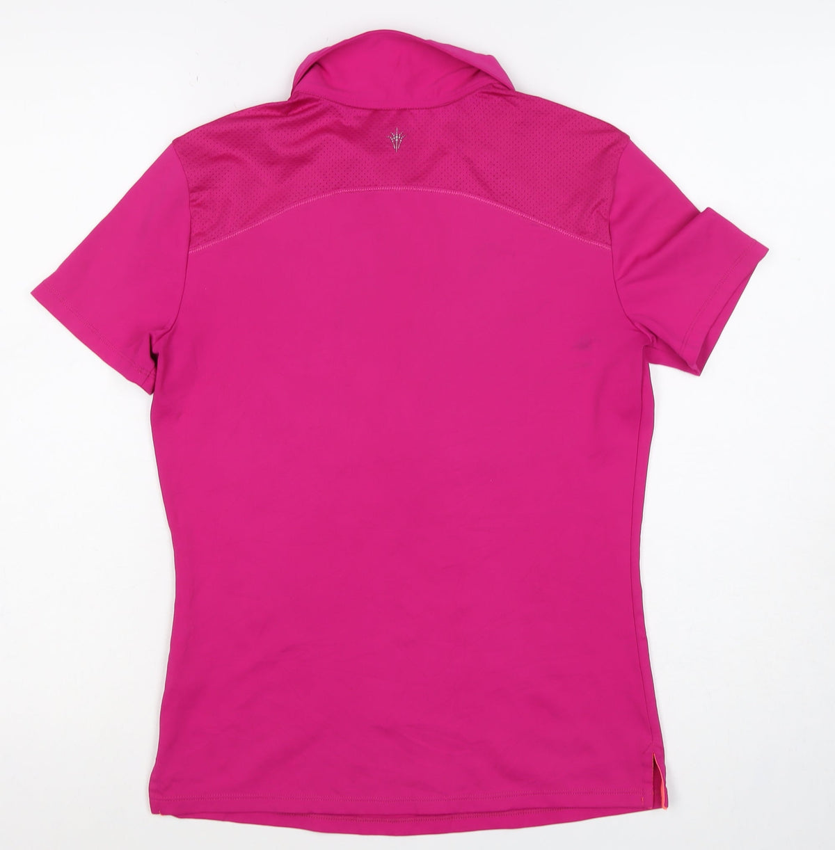 Marks and Spencer Women Pink UK 8 Performance Mesh Golf Polo Top