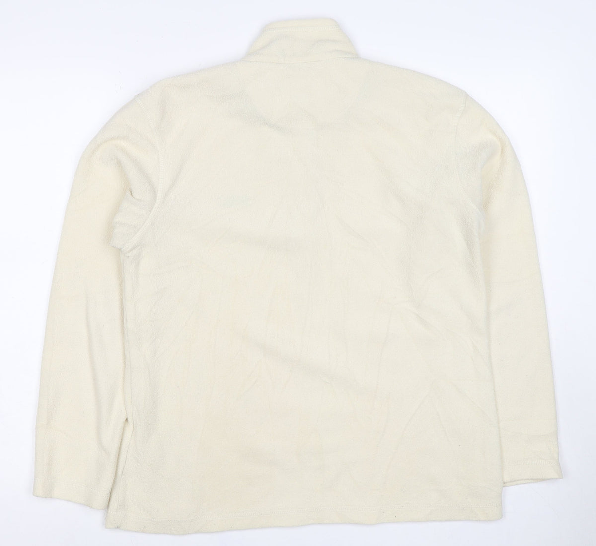 Regatta Women Ivory UK 12 1/4 Zip Fleece Sweatshirt Pullover