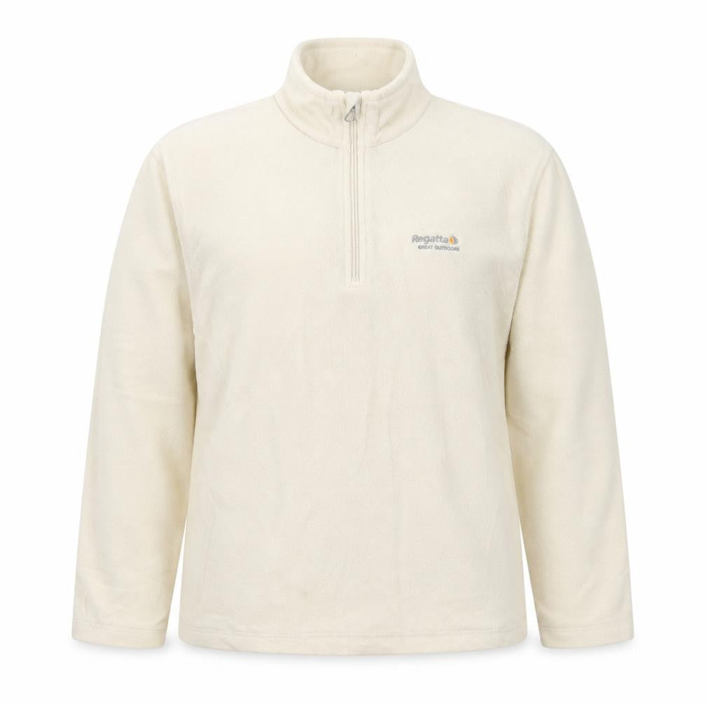 Regatta Women Ivory UK 12 1/4 Zip Fleece Sweatshirt Pullover