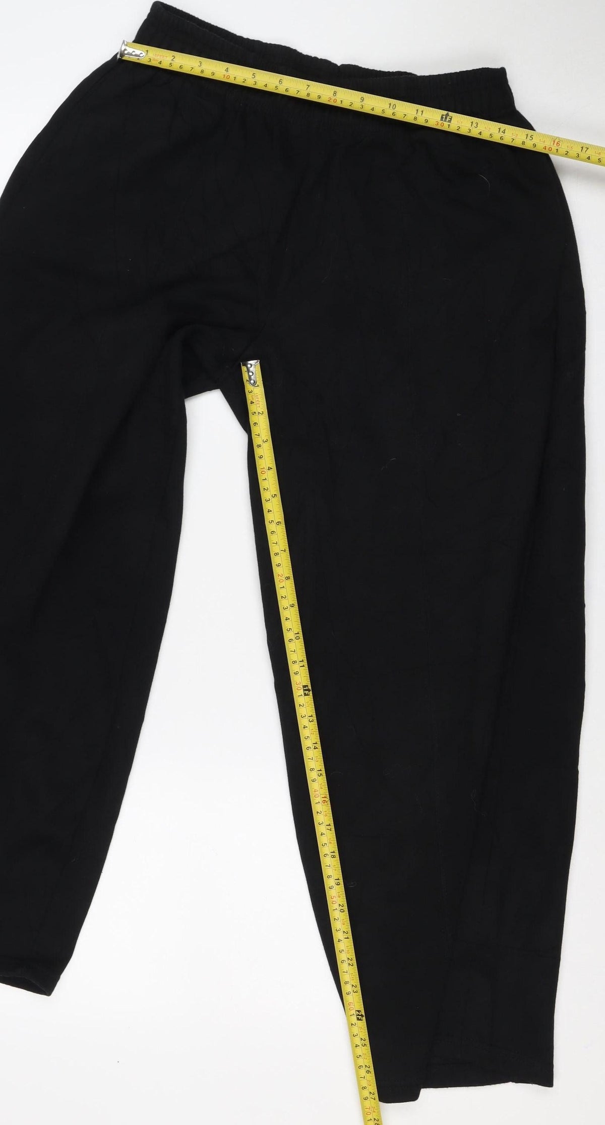 Zara Women's Black L Elastic Waist Jogger Track Pants