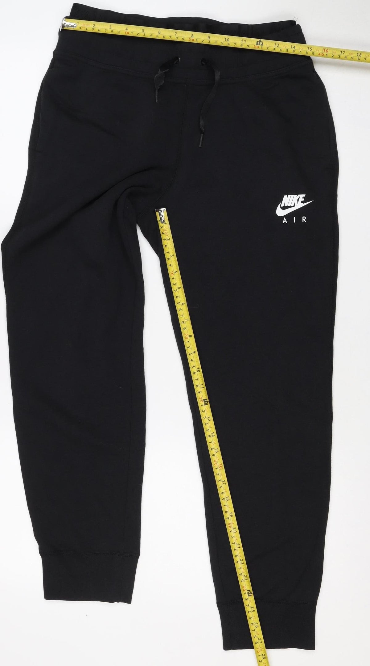 Nike Women’s Black M Air Jogger Sweatpants Drawstring Tapered