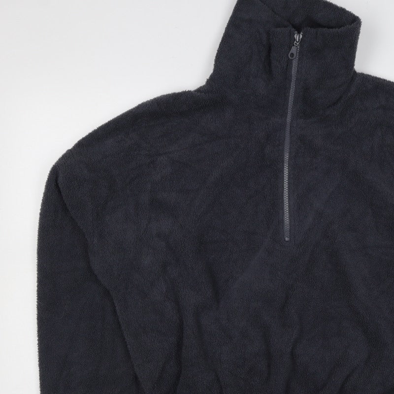 Urban Outfitters Women’s Black L Fleece Half Zip Pullover Sweatshirt