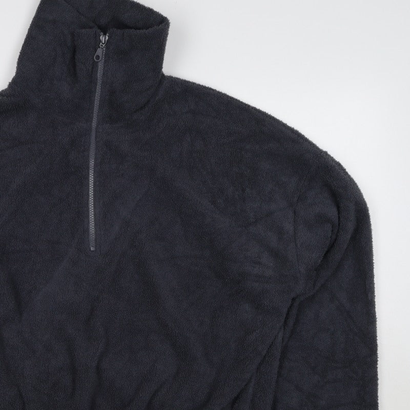 Urban Outfitters Women’s Black L Fleece Half Zip Pullover Sweatshirt