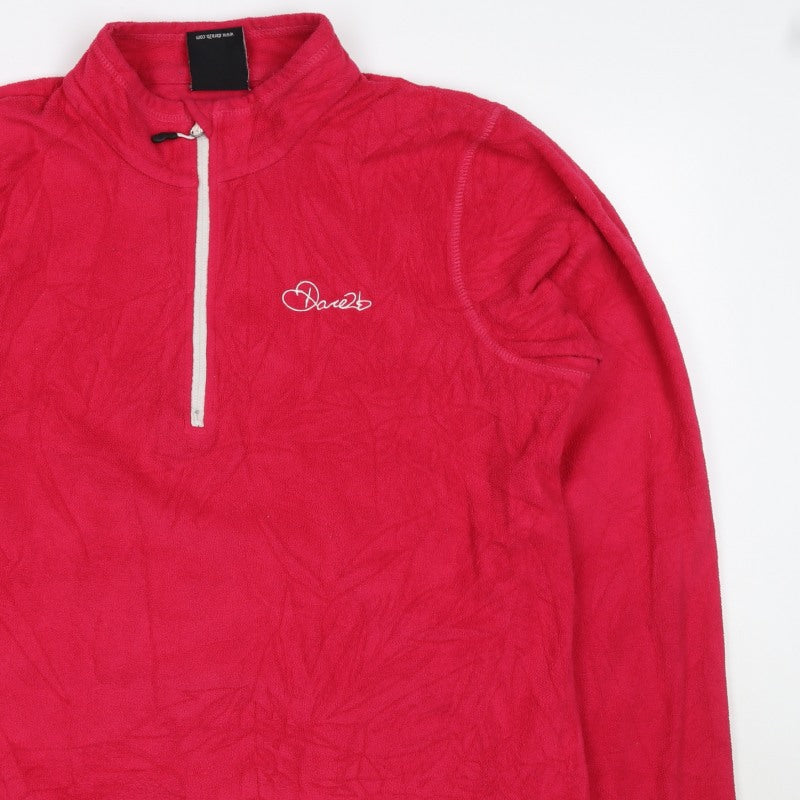 Dare2b Women’s Red UK 16 Fleece Half Zip Pullover Sweatshirt