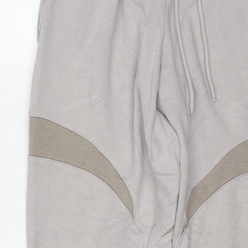 Nike Women Beige S Air French Terry Jogger Sweatpants Drawstring