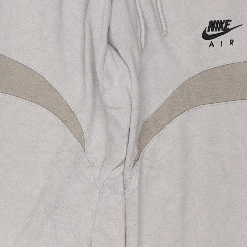 Nike Women Beige S Air French Terry Jogger Sweatpants Drawstring