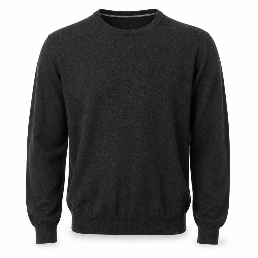Zara Man Men’s Grey Angora Blend M V-Neck Knit Pullover Jumper