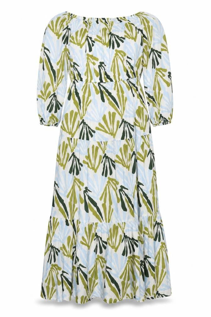 Marks and Spencer Women Multicoloured UK 16 Maxi Floral Tiered Dress