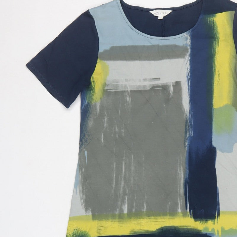 Braintree Women’s Blue Multicolour M Organic Cotton Shift Dress