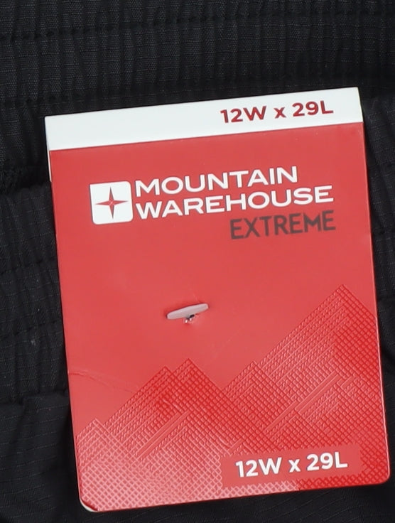 Mountain Warehouse Women Black UK 12 Snow Pants 29L Waterproof Isodry