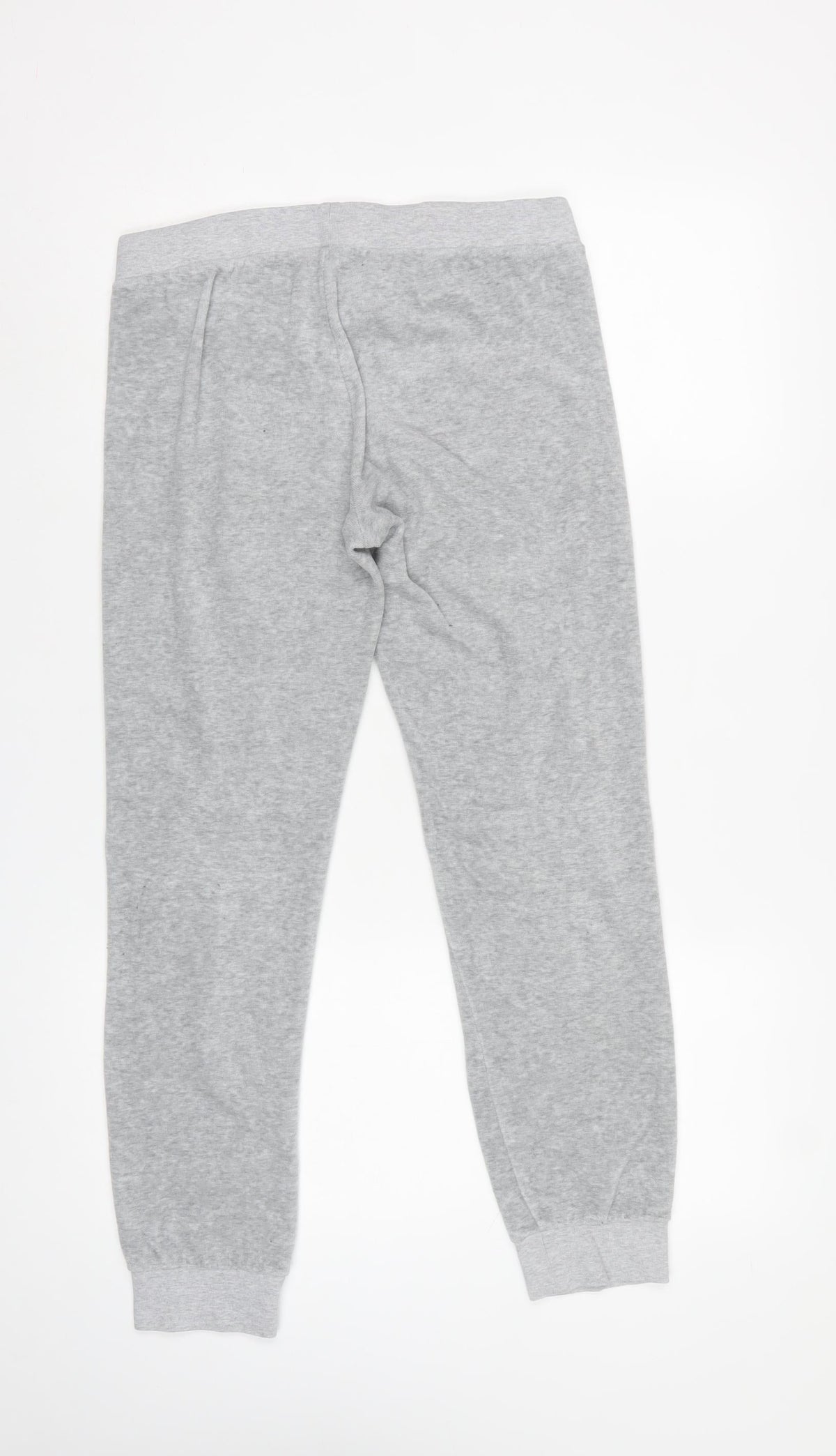 Juicy Couture Women Grey Size S Drawstring Cuffed Sweatpants Joggers