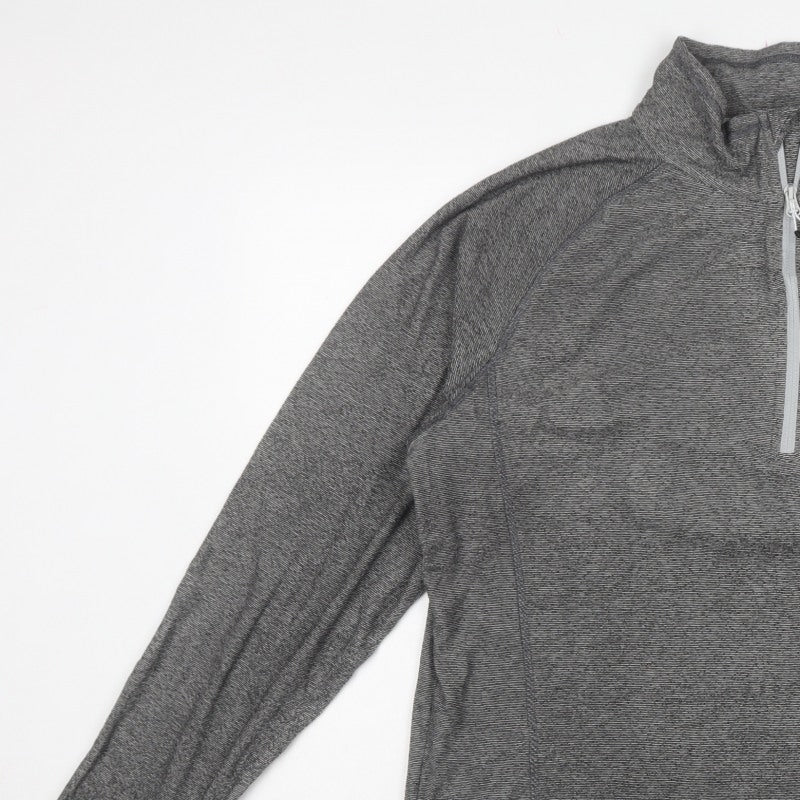 Regatta Men’s Grey XL 1/4 Zip Fleece Sweatshirt Outdoor Walking
