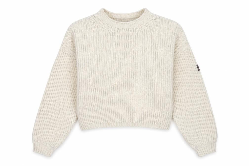 Urban Outfitters Women Ivory M Chunky Knit Mock Neck Pullover