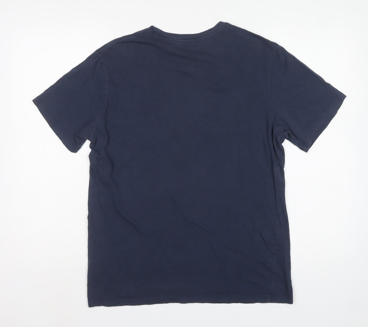 Levi's Men's Blue M Graphic Logo Crew Neck Short Sleeve T-Shirt