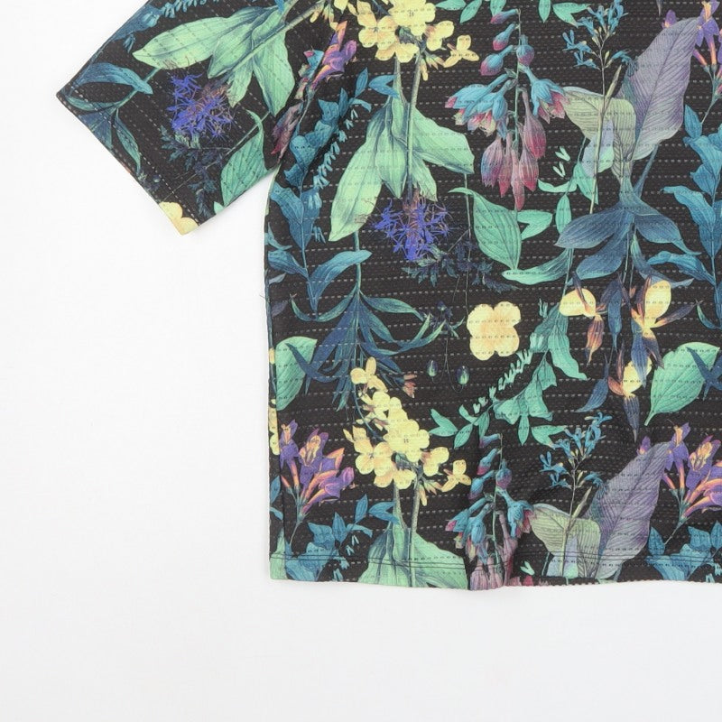 Next Women Multicoloured Floral Dolman Sleeve Blouse UK 12