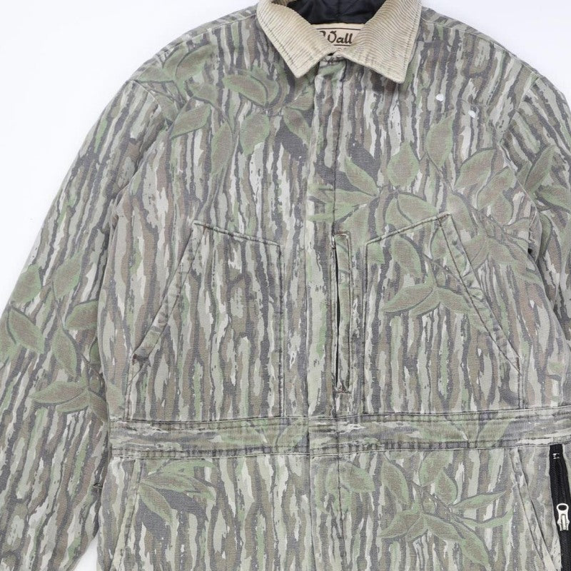 Walls Men’s Large Green Camo Blizzard Proof Insulated Suit