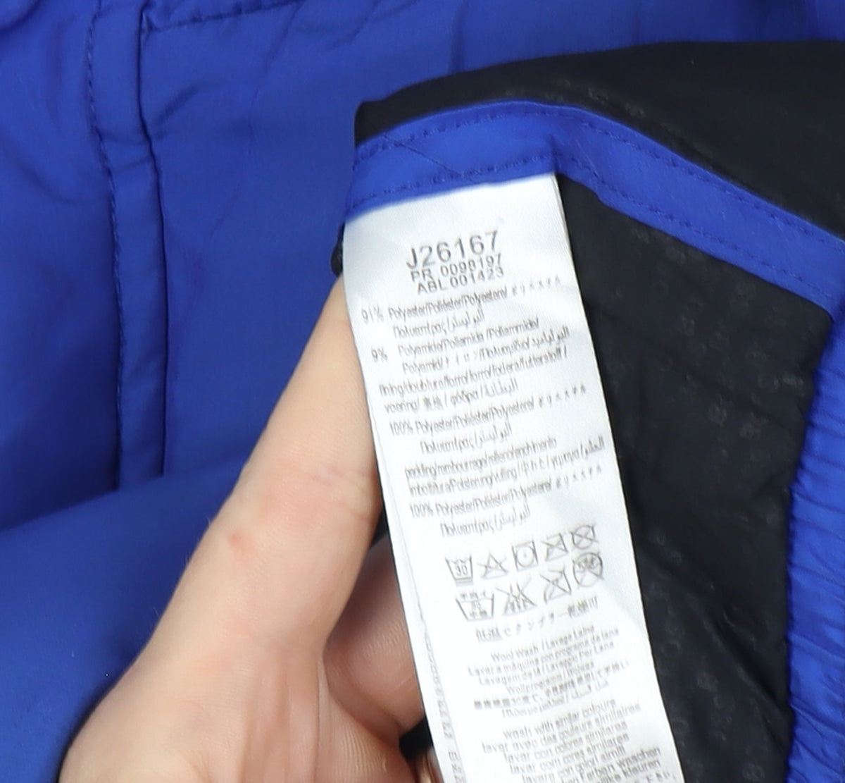 Hugo Boss Boys Blue 14 Years Puffer Jacket Quilted Insulated Logo