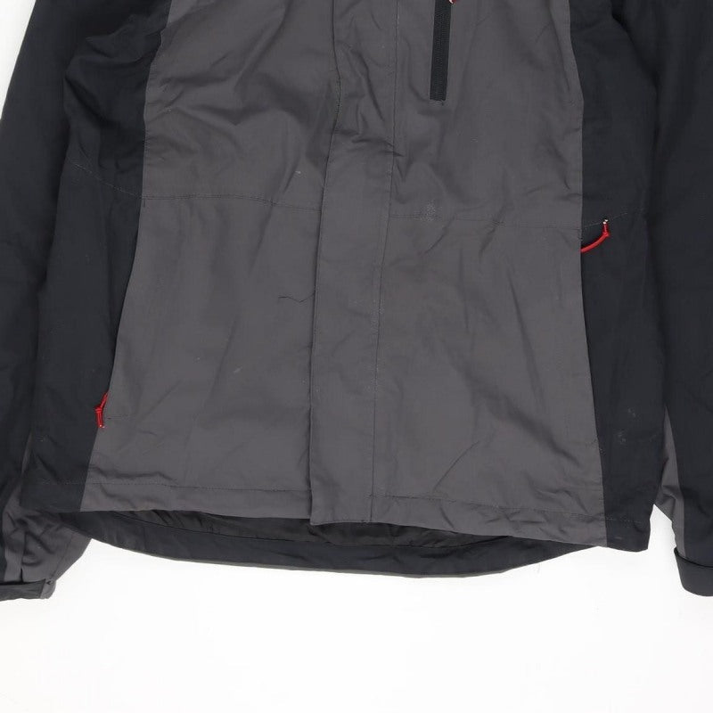 Peter Storm Women’s Black Grey M Hooded Outdoor Jacket Full Zip