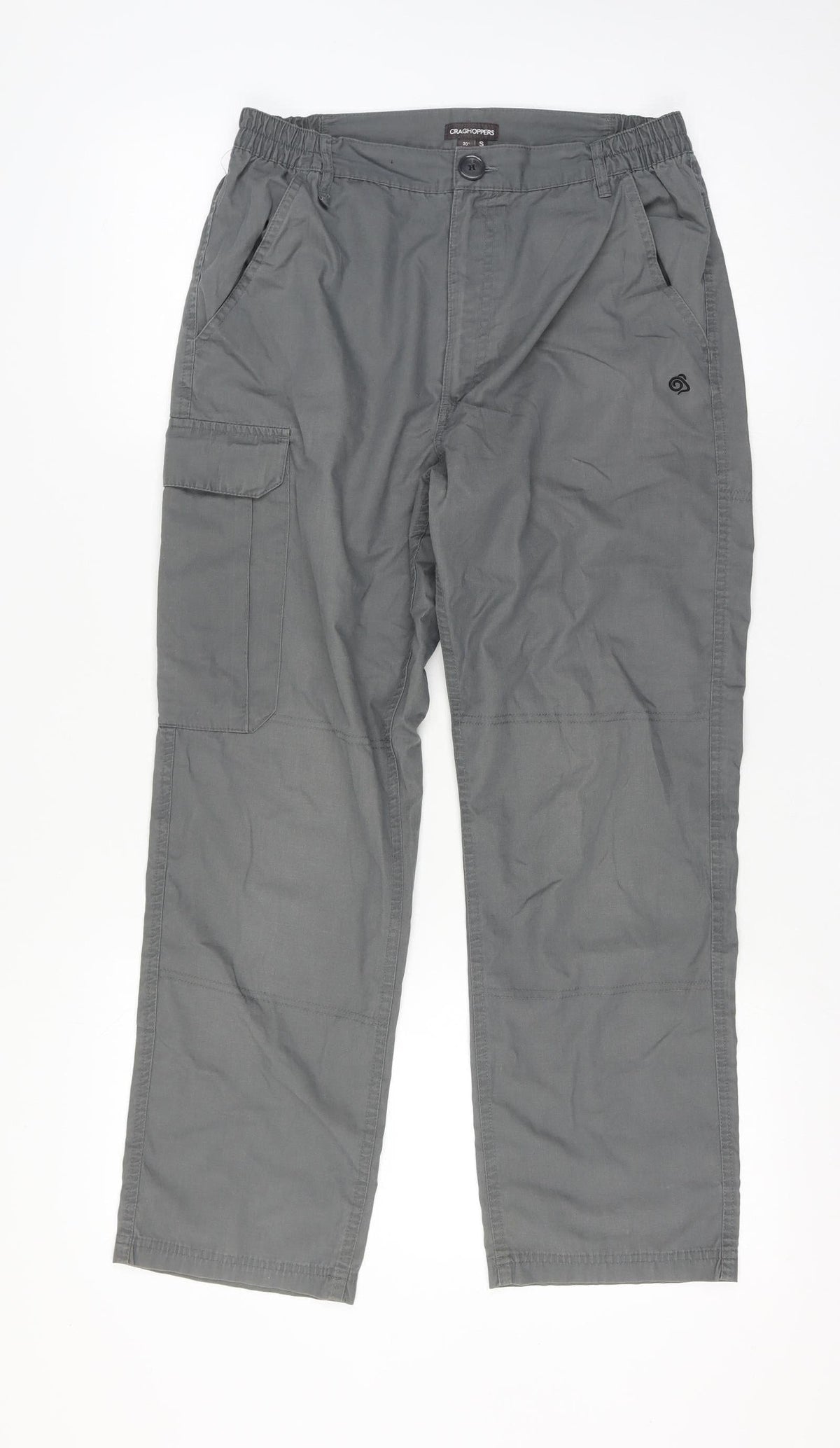 Craghoppers Men Grey 30in S Walking Trousers Cargo Pockets