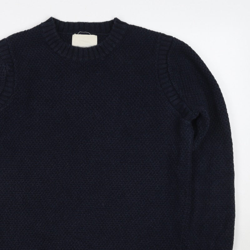 Frederik Andersen Copenhagen Women Blue M Cotton Bamboo Knit Jumper