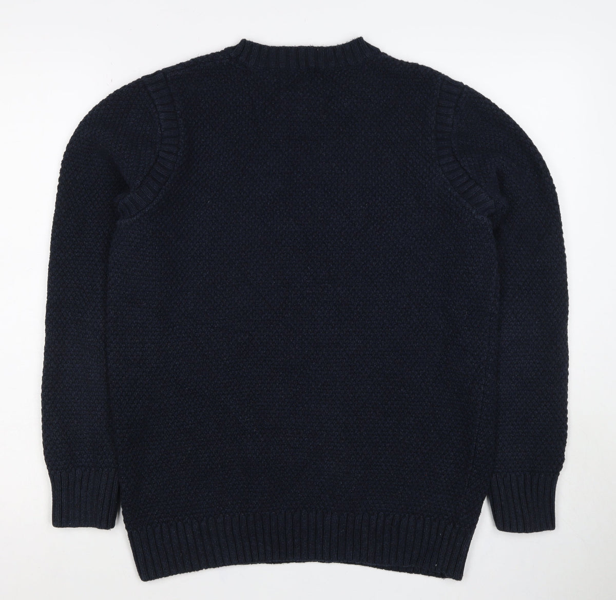 Frederik Andersen Copenhagen Women Blue M Cotton Bamboo Knit Jumper