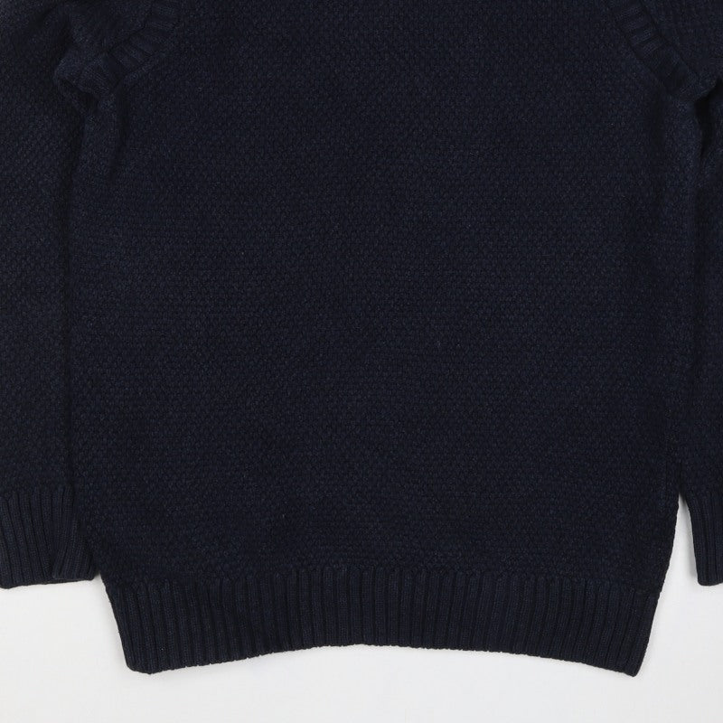 Frederik Andersen Copenhagen Women Blue M Cotton Bamboo Knit Jumper