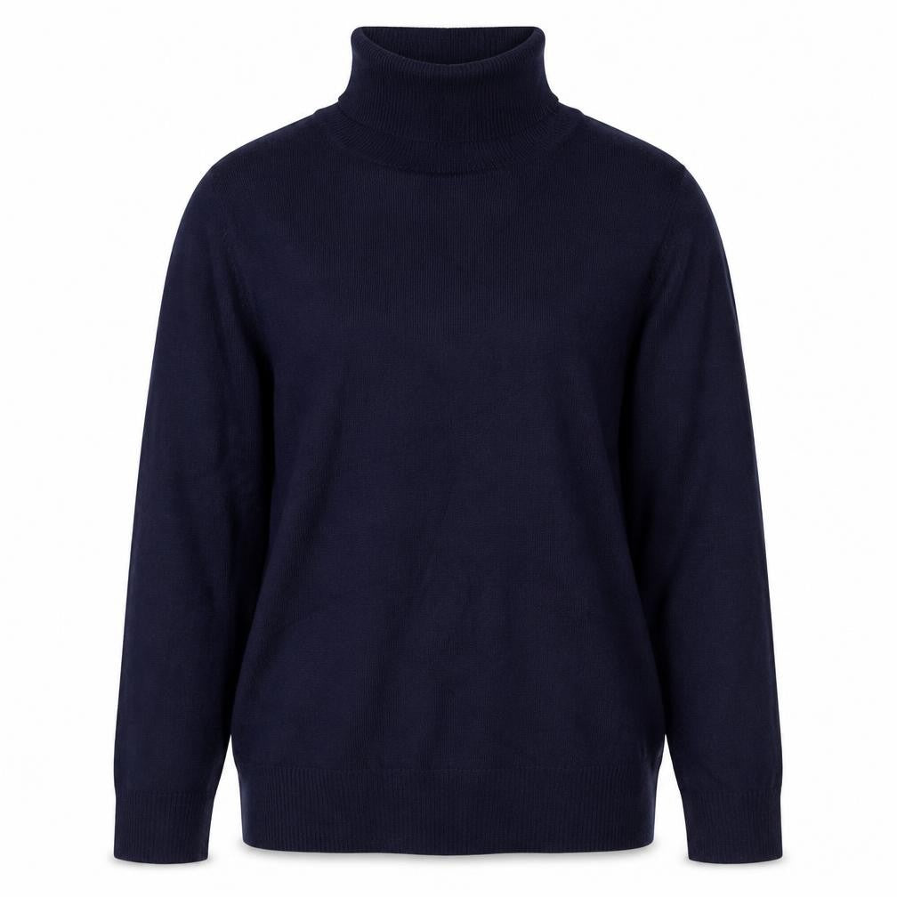 GAP Women’s Blue Merino Wool Blend Roll Neck Pullover Jumper M