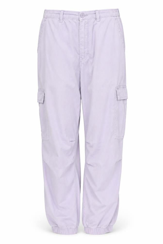M&S Women’s Purple Size 12 Cargo Tapered Cuffed Trousers
