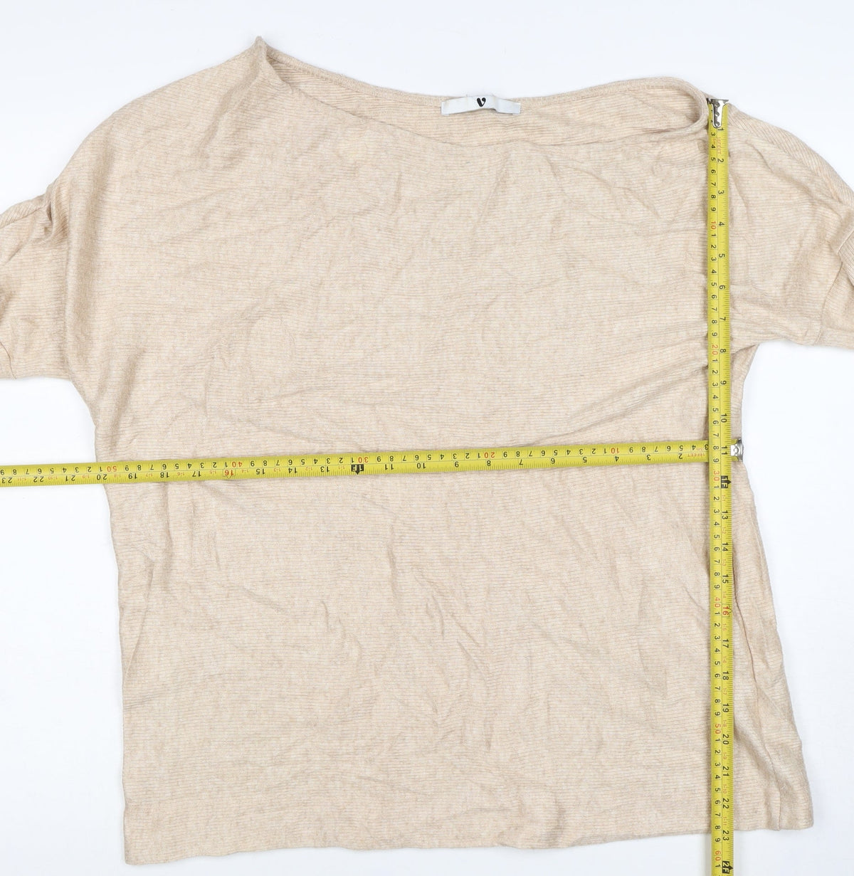 V by Very Women’s Beige Size 14 Lightweight Knit Pullover Jumper