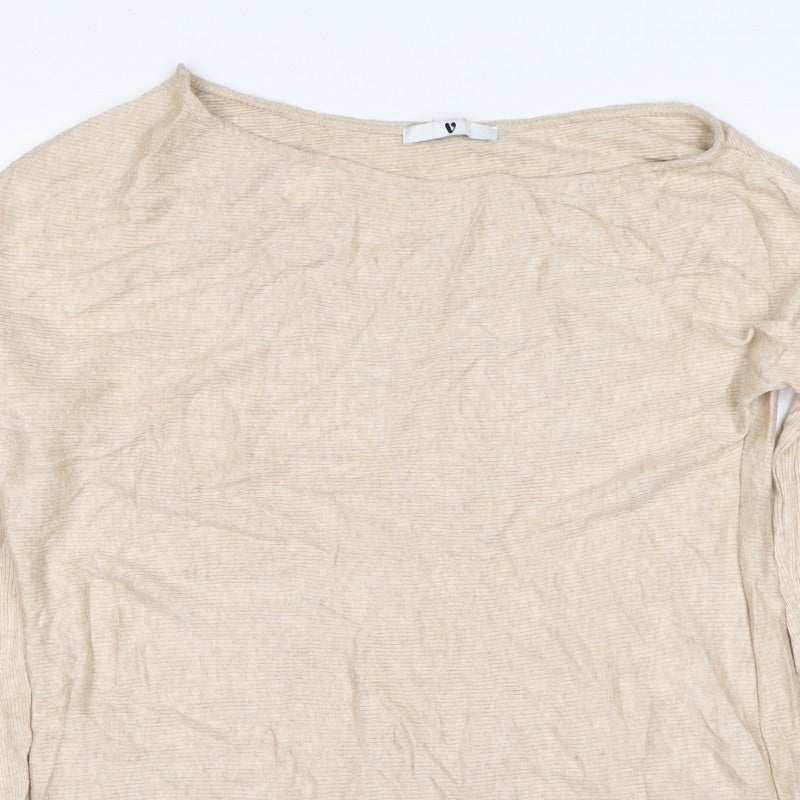 V by Very Women’s Beige Size 14 Lightweight Knit Pullover Jumper