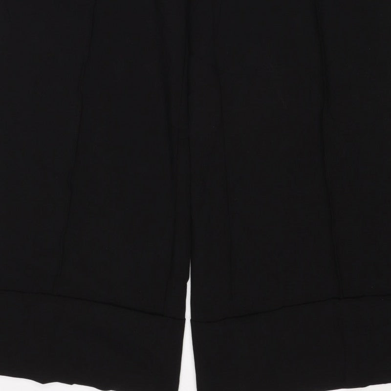 Next Women’s Black UK 14 Straight Leg Tailored Dress Trousers