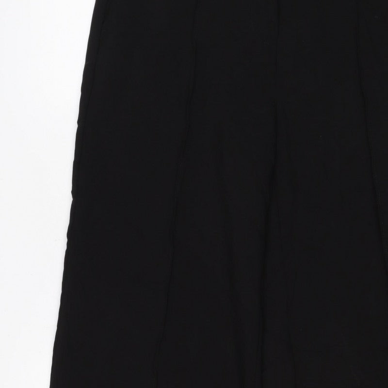 Next Women’s Black UK 14 Straight Leg Tailored Dress Trousers